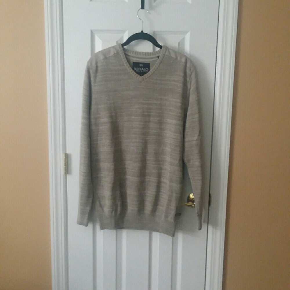Buffalo David Button Mens Sweater